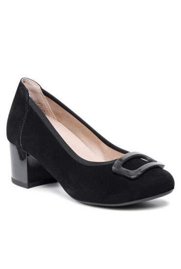 Caprice Обувки 9-22401-28 Black Suede 004 - Mera.bg