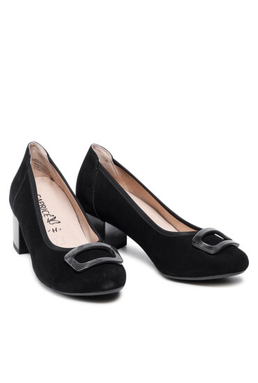 Caprice Обувки 9-22401-28 Black Suede 004 - Mera.bg