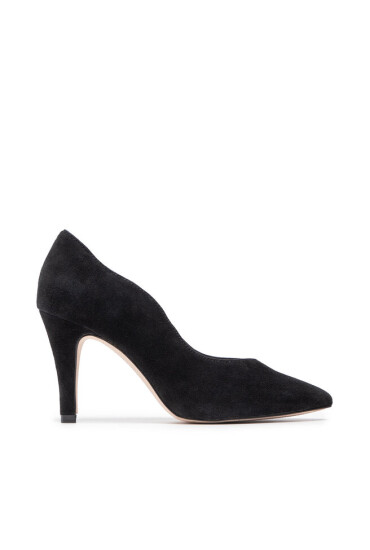 Caprice Обувки на ток 9-22403-26 Black Suede 004 2 - Mera.bg