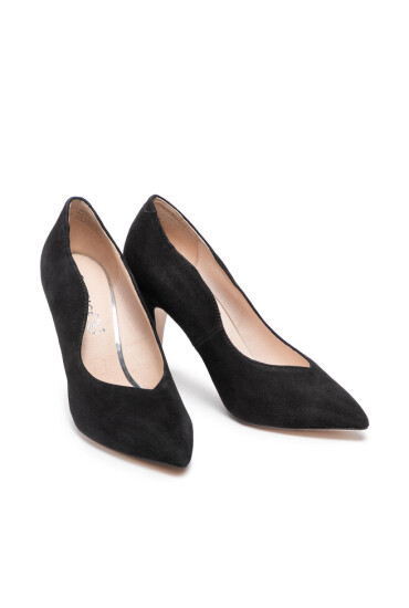 Caprice Обувки на ток 9-22403-26 Black Suede 004 2 - Mera.bg