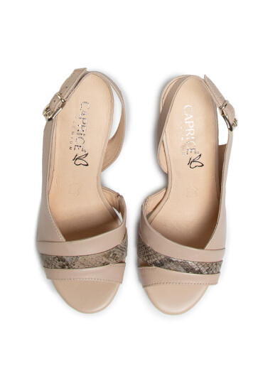 Caprice Сандали 9-28314-24 Beige Comb 408 - Mera.bg