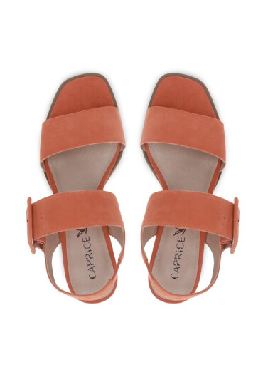 Caprice Сандали 9-28211-20 Orange Suede 664 - Mera.bg