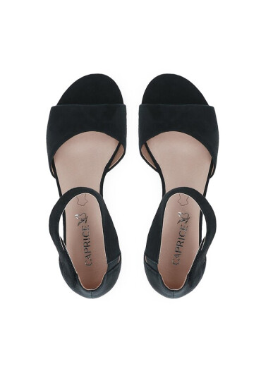 Caprice Сандали 9-28212-20 Black Suede 4 - Mera.bg