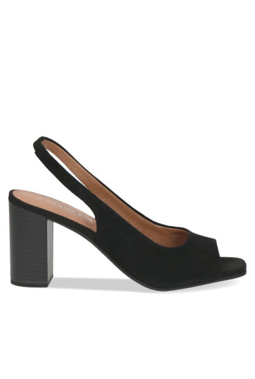 Caprice Сандали 9-28304-20 Black Suede 4 - Mera.bg