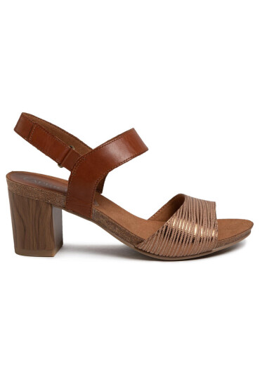 Caprice Сандали 9-28318-24 Cognac Comb 313 - Mera.bg