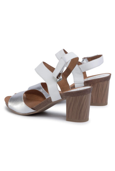 Caprice Сандали 9-28318-24 White/Silver 191 - Mera.bg
