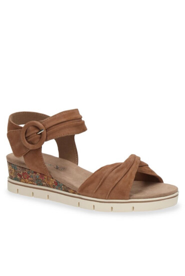 Caprice Сандали 9-28700-20 Nut Suede 321 - Mera.bg