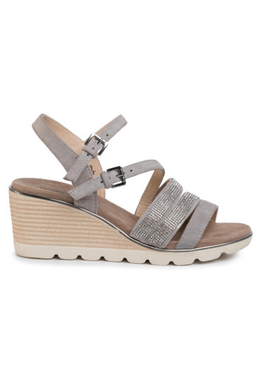 Caprice Сандали 9-28709-24 Grey Crystal 228 - Mera.bg