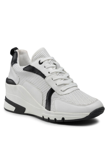 Caprice Сникърси 9-23722-28 White/Black 106 - Mera.bg