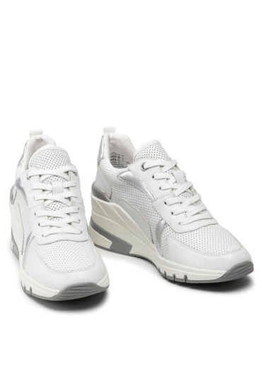Caprice Сникърси 9-23722-28 White/Silver 191 - Mera.bg