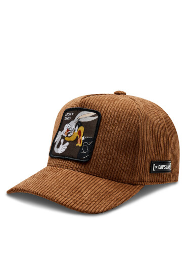 Capslab Шапка с козирка Looney Tunes CL/LOO10/1/PCT/BD2 Кафяв - Mera.bg