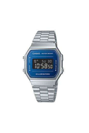 Casio Часовник A168WEM-2BEF Сребрист - Mera.bg
