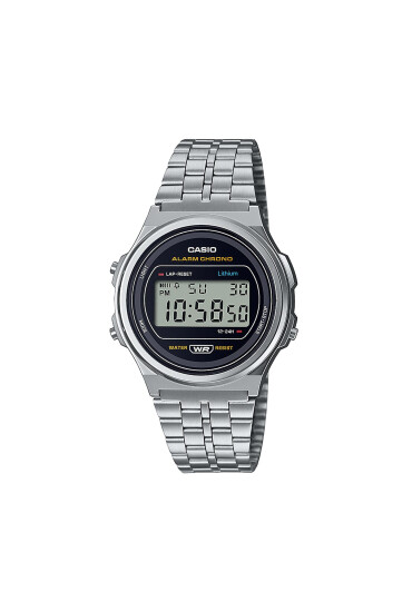 Casio Часовник A171WE-1AEF Сребрист - Mera.bg