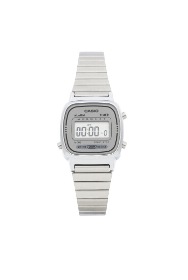 Casio Часовник LA670WEA-7EF Сребрист - Mera.bg