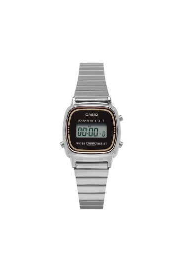 Casio Часовник LA670WES-4AEF Сребрист - Mera.bg