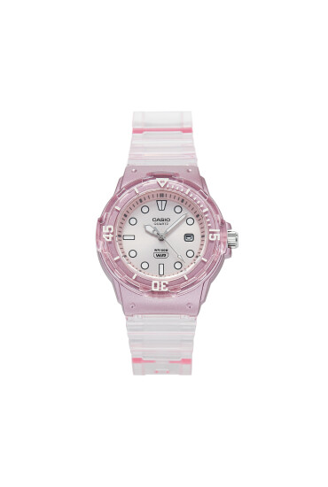 Casio Часовник Lady Translucent LRW-200HS-4EVEF Розов - Mera.bg