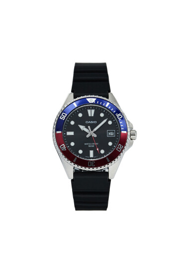 Casio Часовник MDV-10-1A2VEF Черен - Mera.bg