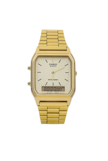 Casio Часовник Vintage AQ-230GA-9DMQYES Златист - Mera.bg