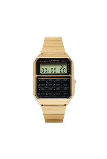 Casio Часовник Vintage Edgy CA-500WEG-1AEF Златист - Mera.bg