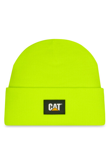 CAT Footwear Шапка Cat Label Cuff 1090026-12130 Жълт - Mera.bg