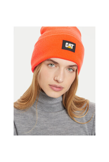 CAT Footwear Шапка Label Cuff 1090026 Оранжев - Mera.bg