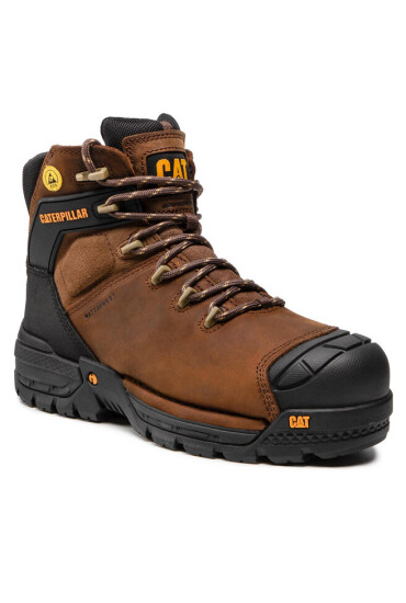CATerpillar Туристически oбувки Excavator Lt S3 Wr P725136 Dark Brown - Mera.bg