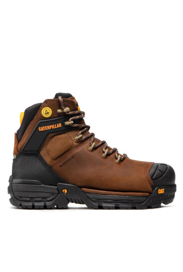 CATerpillar Туристически oбувки Excavator Lt S3 Wr P725136 Dark Brown - Mera.bg