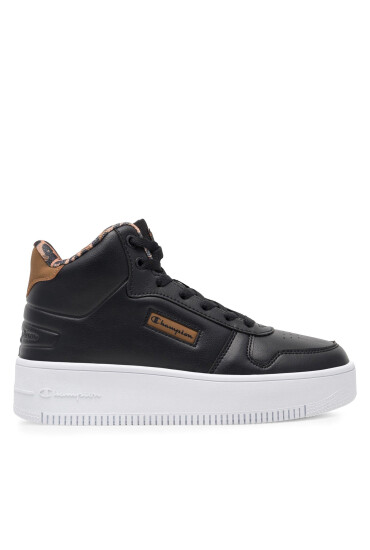 Champion Сникърси Mid Cut Shoe Rebound Plat Mid Animalier S11609-KK001 Черен - Mera.bg