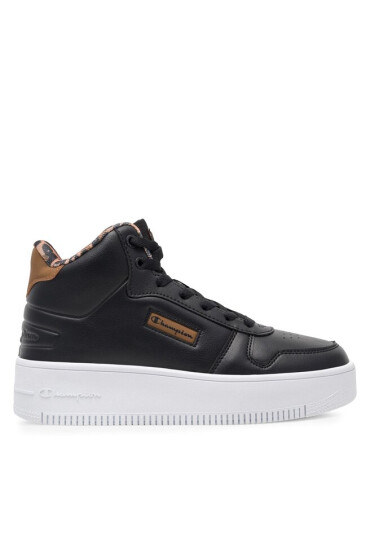 Champion Сникърси Mid Cut Shoe Rebound Plat Mid Animalier S11609-KK001 Черен - Mera.bg
