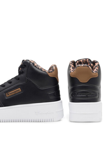 Champion Сникърси Mid Cut Shoe Rebound Plat Mid Animalier S11609-KK001 Черен - Mera.bg