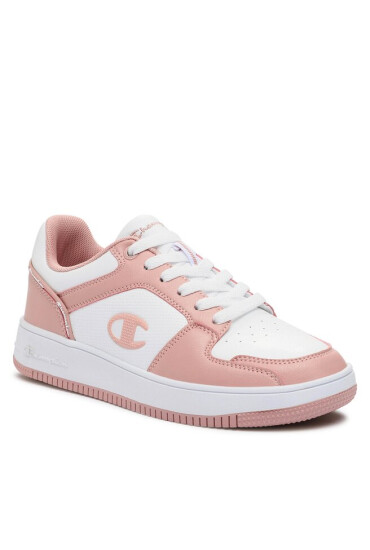 Champion Сникърси Rebound 2.0 Low Low Cut Shoe S11470-WW019 Wht/Pink - Mera.bg