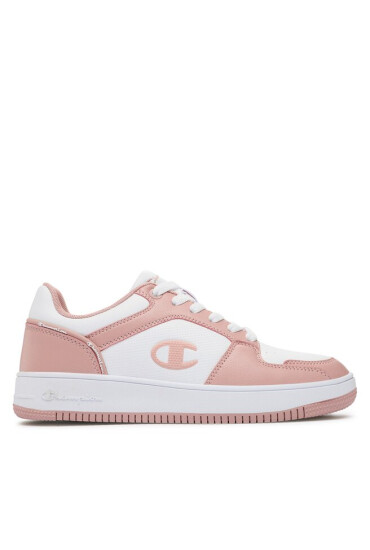 Champion Сникърси Rebound 2.0 Low Low Cut Shoe S11470-WW019 Wht/Pink - Mera.bg