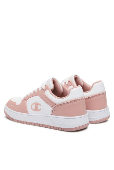 Champion Сникърси Rebound 2.0 Low Low Cut Shoe S11470-WW019 Wht/Pink - Mera.bg