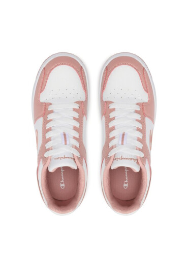 Champion Сникърси Rebound 2.0 Low Low Cut Shoe S11470-WW019 Wht/Pink - Mera.bg