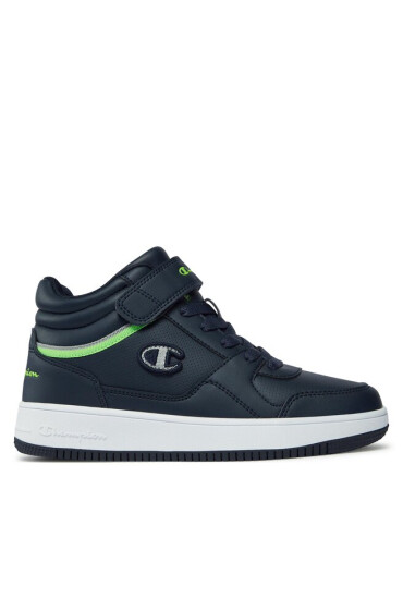 Champion Сникърси Rebound Mid B Gs Mid Cut Shoe S32405-BS010 Navy/Grey/Green - Mera.bg