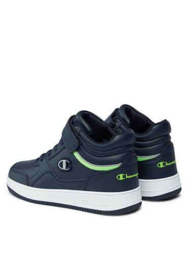 Champion Сникърси Rebound Mid B Gs Mid Cut Shoe S32405-BS010 Navy/Grey/Green - Mera.bg
