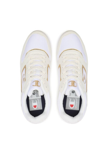 Champion Сникърси Run 85 Shiny Low Cut Shoe S11644-WW002 Wht/Gold - Mera.bg