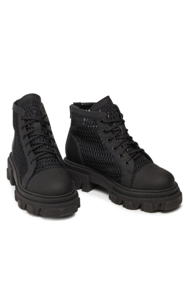 Charles Боти Polla Boots Черен - Mera.bg
