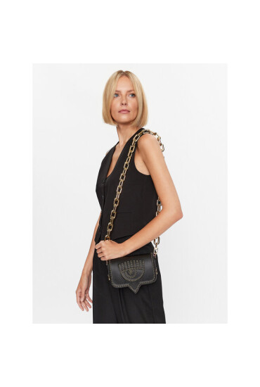 Chiara Ferragni Дамска чанта 74SB4BA2 Black/Gold Ferragni - Mera.bg