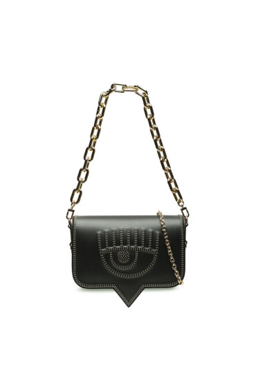 Chiara Ferragni Дамска чанта 74SB4BA3 899 Black/929 Gold Ferragni - Mera.bg