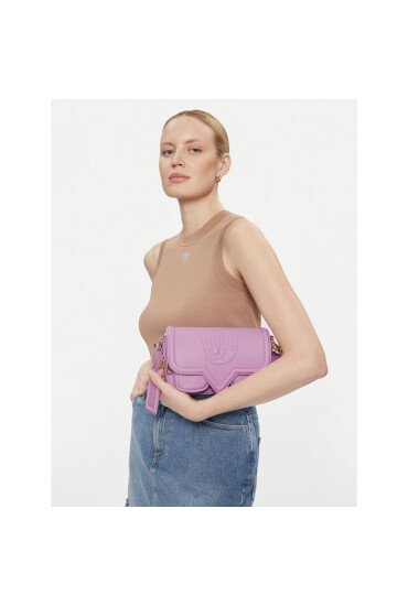 Chiara Ferragni Дамска чанта 75SB4BA6 Liliac Sachet 444 - Mera.bg