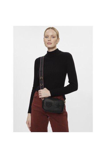 Chiara Ferragni Дамска чанта 75SB4BO3 Black / Black 899 - Mera.bg