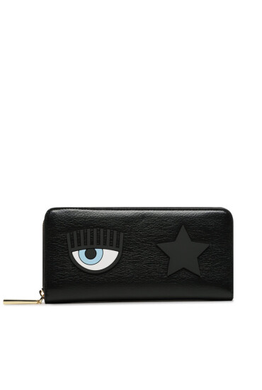 Chiara Ferragni Голям дамски портфейл 74SB5PO1 Black - Mera.bg