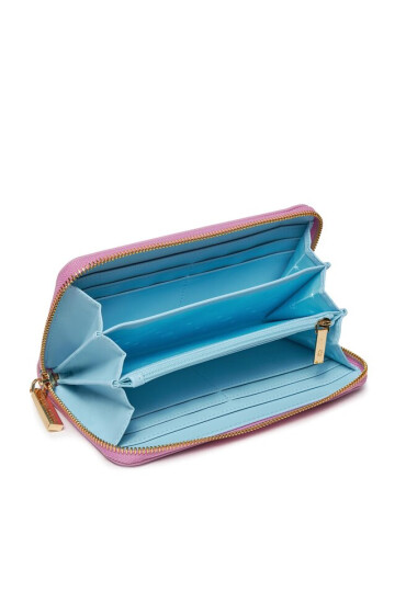 Chiara Ferragni Голям дамски портфейл 75SB5PA1 Liliac Sachet 444 - Mera.bg