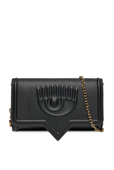 Chiara Ferragni Голям дамски портфейл 75SB5PA5 Black / Black 899 - Mera.bg