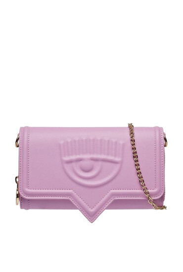 Chiara Ferragni Голям дамски портфейл 75SB5PA5 Liliac Sachet 444 - Mera.bg