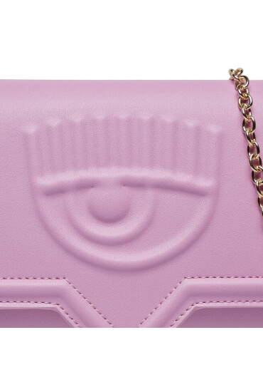 Chiara Ferragni Голям дамски портфейл 75SB5PA5 Liliac Sachet 444 - Mera.bg