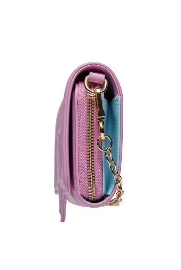 Chiara Ferragni Голям дамски портфейл 75SB5PA5 Liliac Sachet 444 - Mera.bg