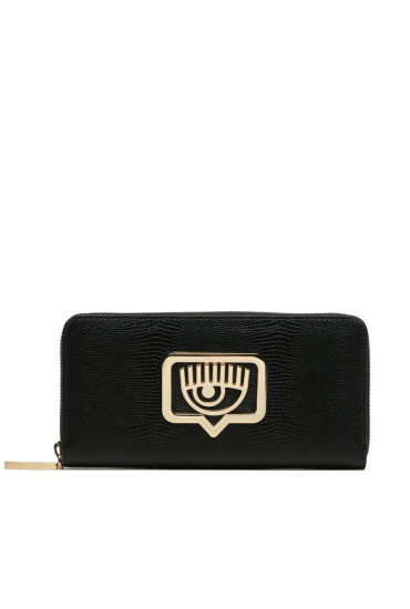 Chiara Ferragni Голям дамски портфейл 74SB5PB1 Black - Mera.bg