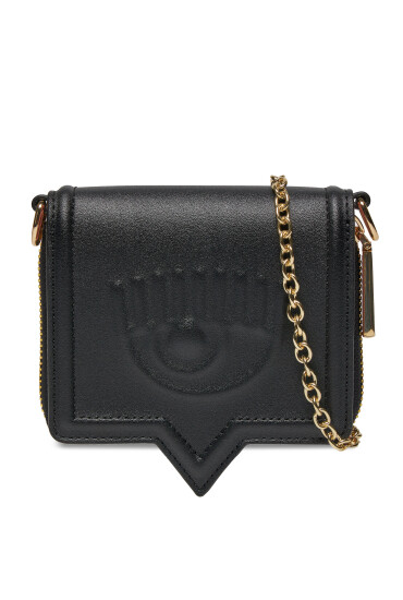 Chiara Ferragni Малък дамски портфейл 75SB5PA2 Black / Black 899 - Mera.bg